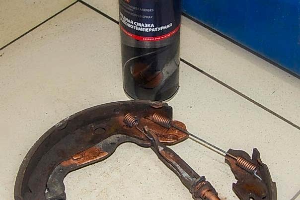 старый тормозной суппорт